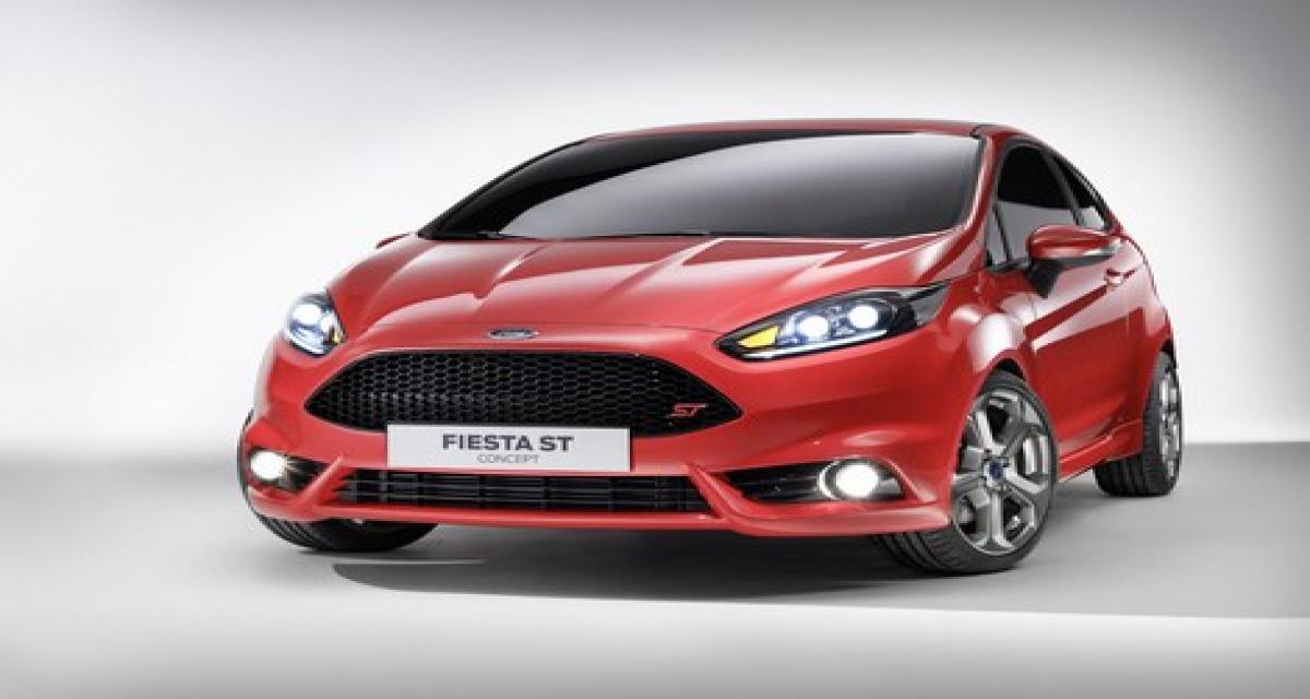 Francfort 2011 : Ford Fiesta ST Concept