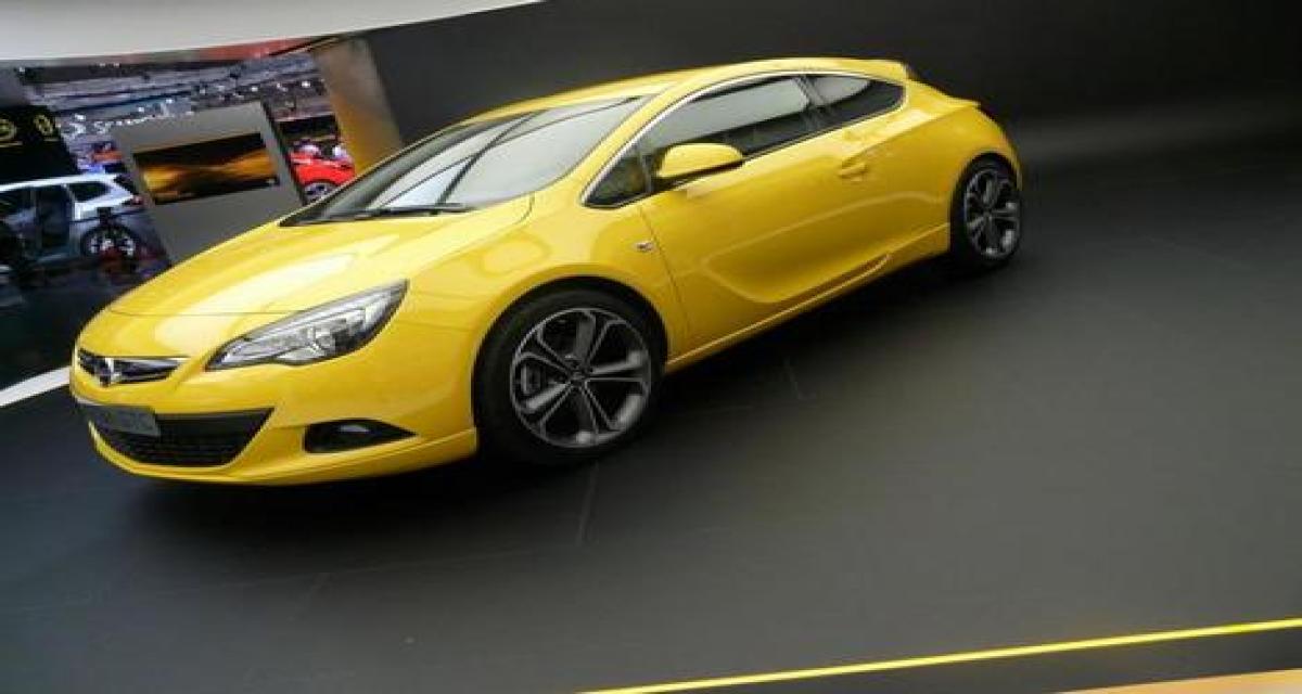 Francfort 2011 Live : Opel Astra GTC