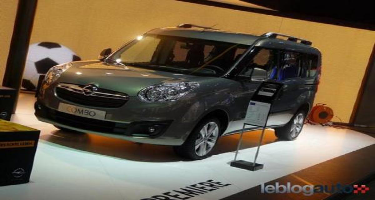 Francfort 2011 Live : Opel Combo