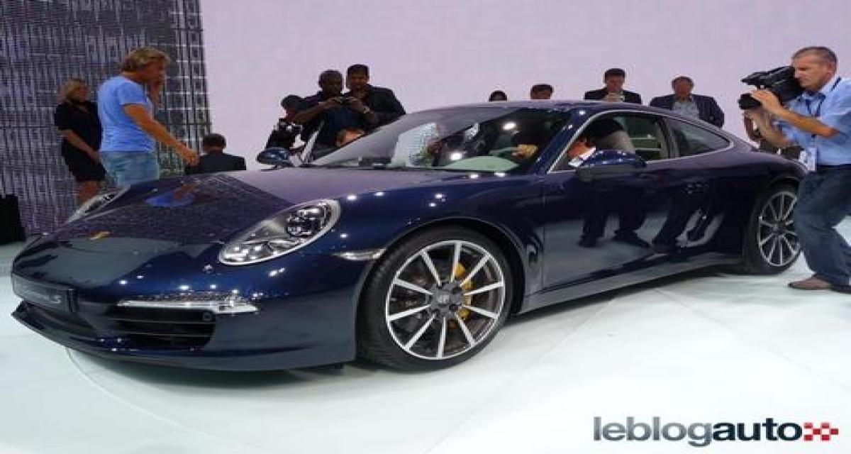 Francfort 2011 Live : Porsche 911