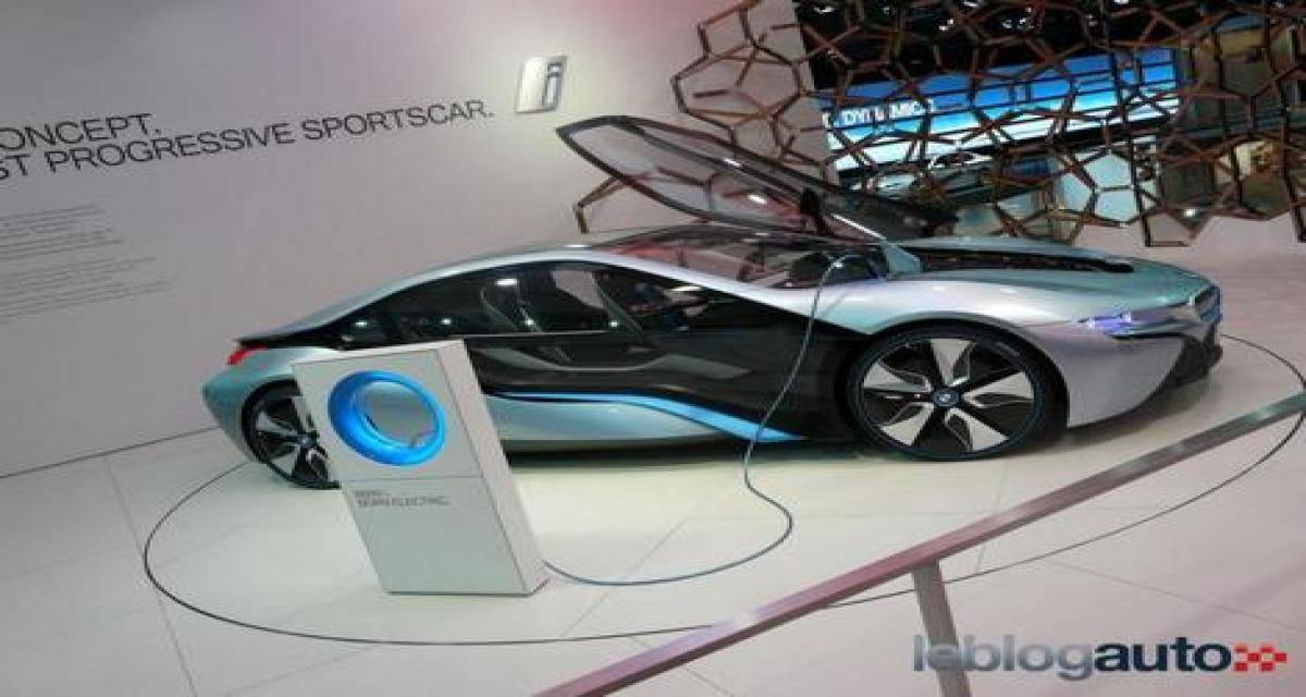 Francfort 2011 Live : BMW i8 Concept