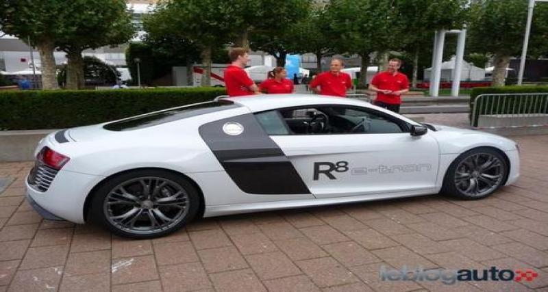  - Francfort 2011 Live : Audi R8 e-tron