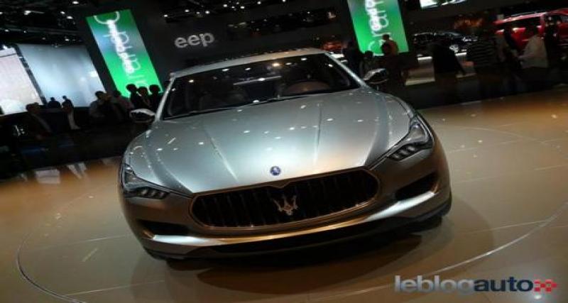  - Francfort 2011 Live : Maserati Kubang Concept