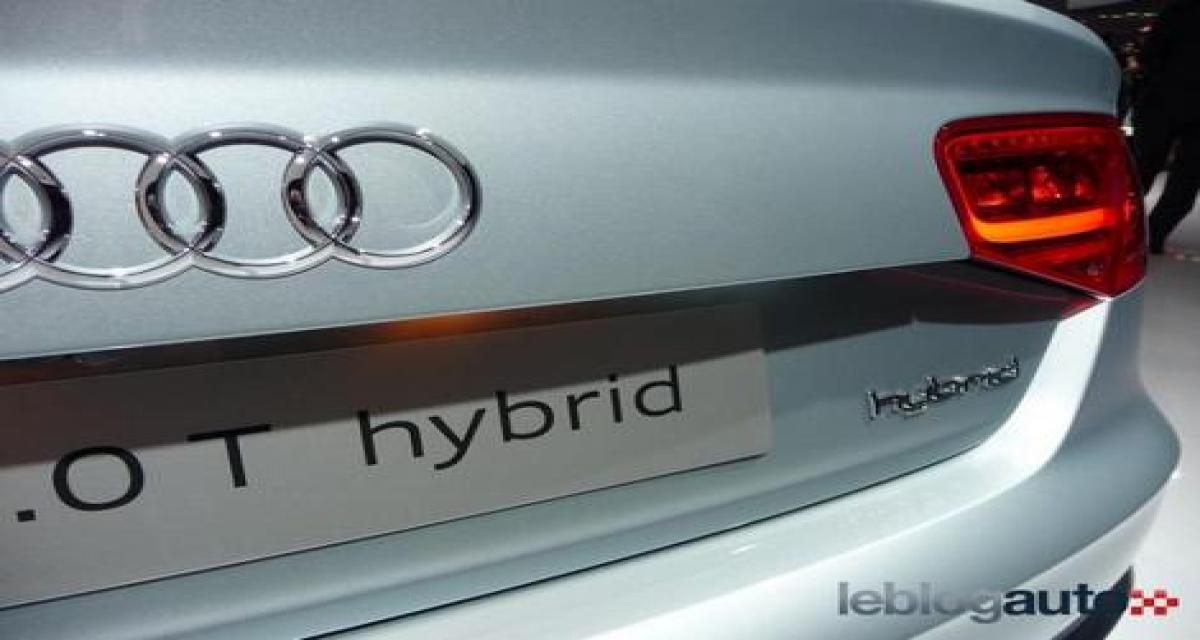 Francfort 2011 Live : Audi A8 Hybrid, (quatre) anneaux gastriques