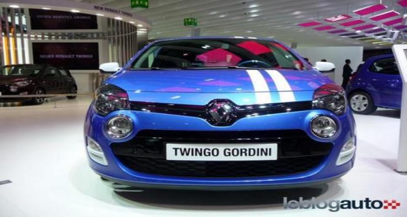  - Francfort 2011 Live : Renault Twingo Gordini et Twingo RS