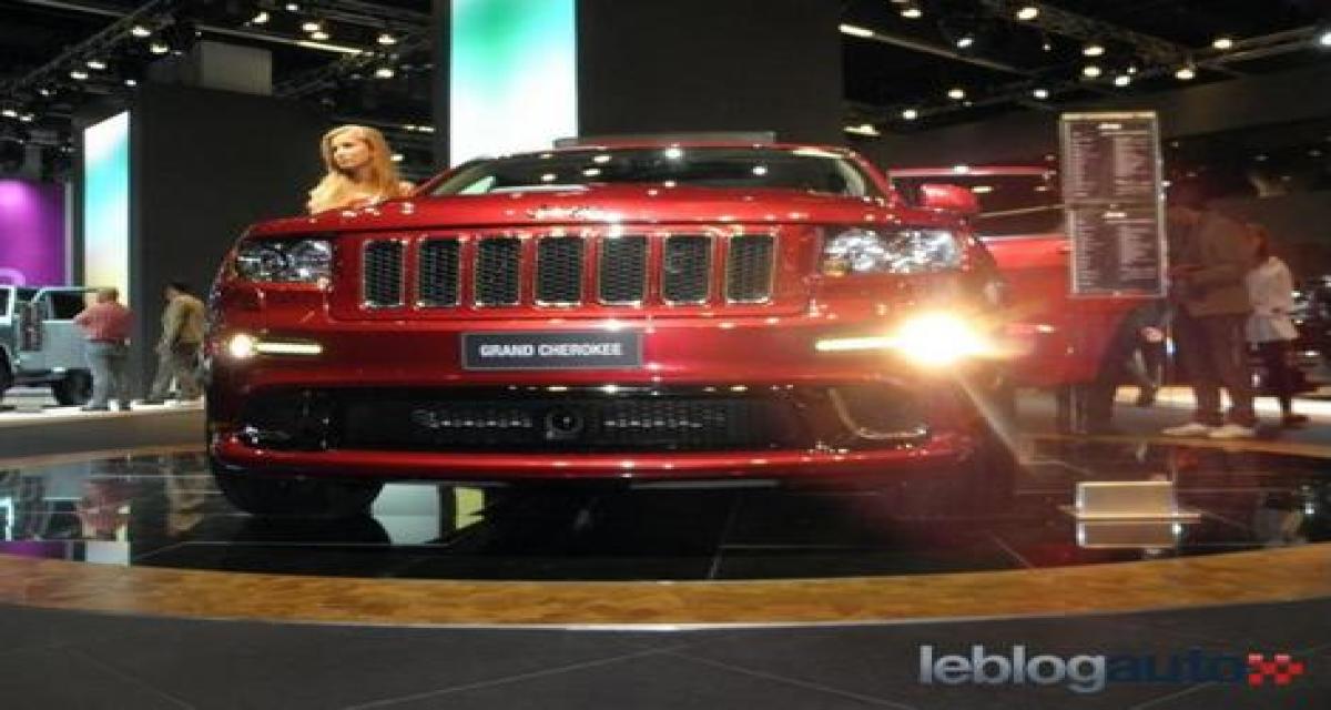 Francfort 2011 Live : Jeep Grand Cherokee SRT8