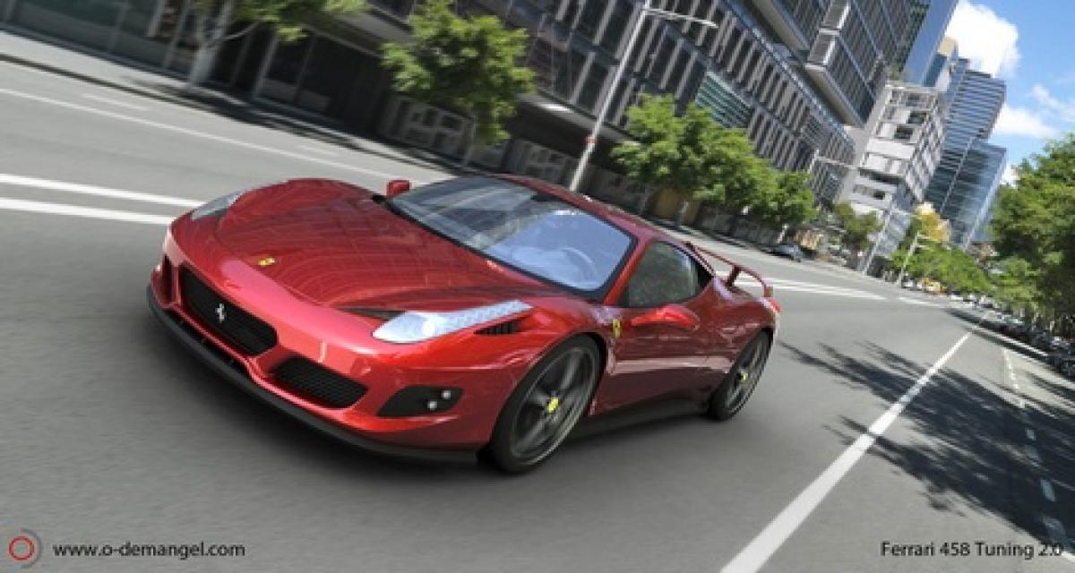 Nos lecteurs ont du talent : Olivier et la Ferrari 458 Italia