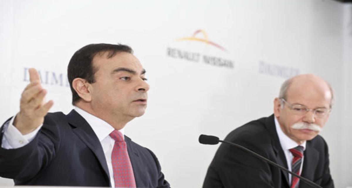 Francfort 2011 Live : Renault-Nissan et Daimler-Mercedes rouleront ensemble