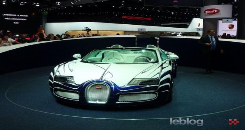  - Francfort 2011 : Bugatti Veyron Grand Sport L'Or Blanc
