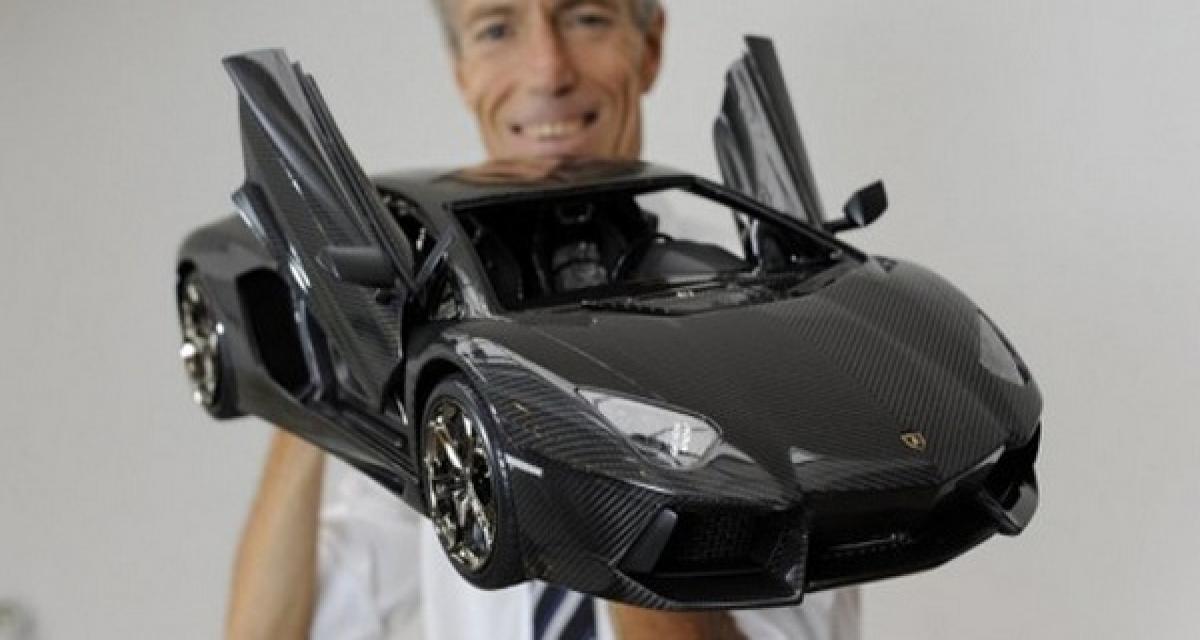 La Lamborghini Aventador miniature : petite par la taille, grande par le prix