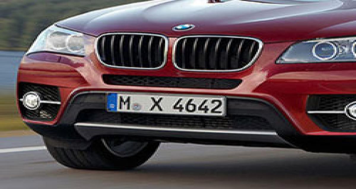Le BMW X4 confirmé