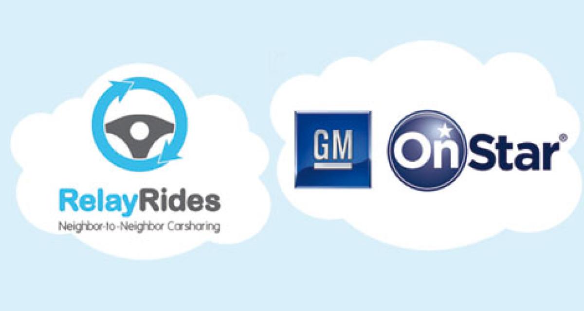 GM se lance dans l'auto-partage avec RelayRides