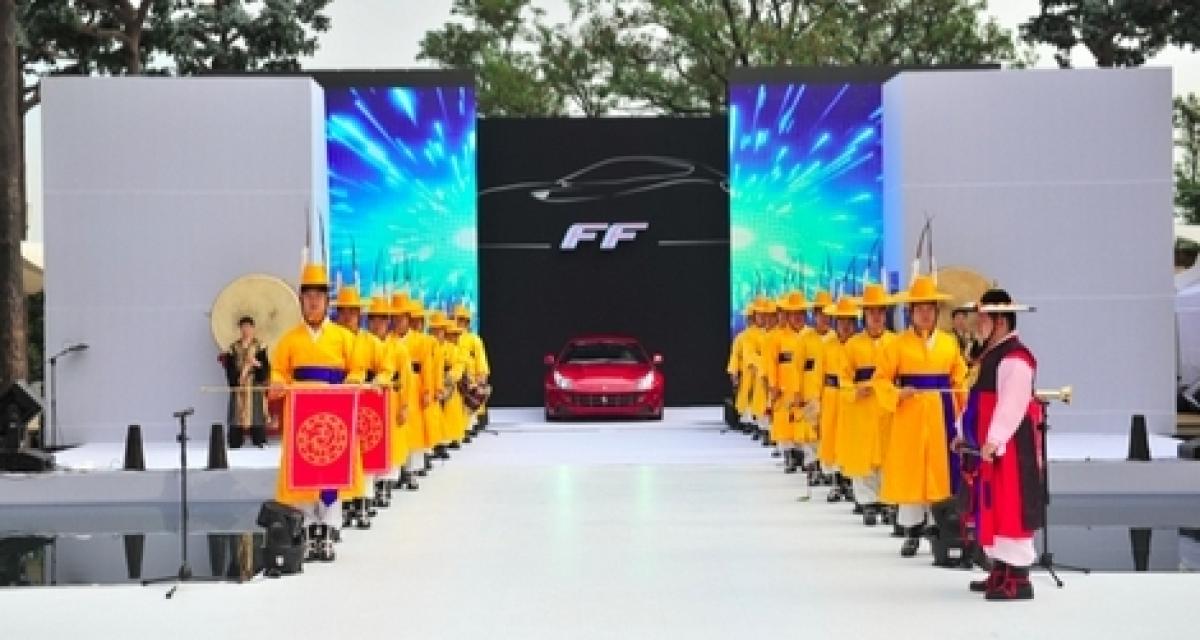 Ferrari : lancement de la FF en Corée du Sud
