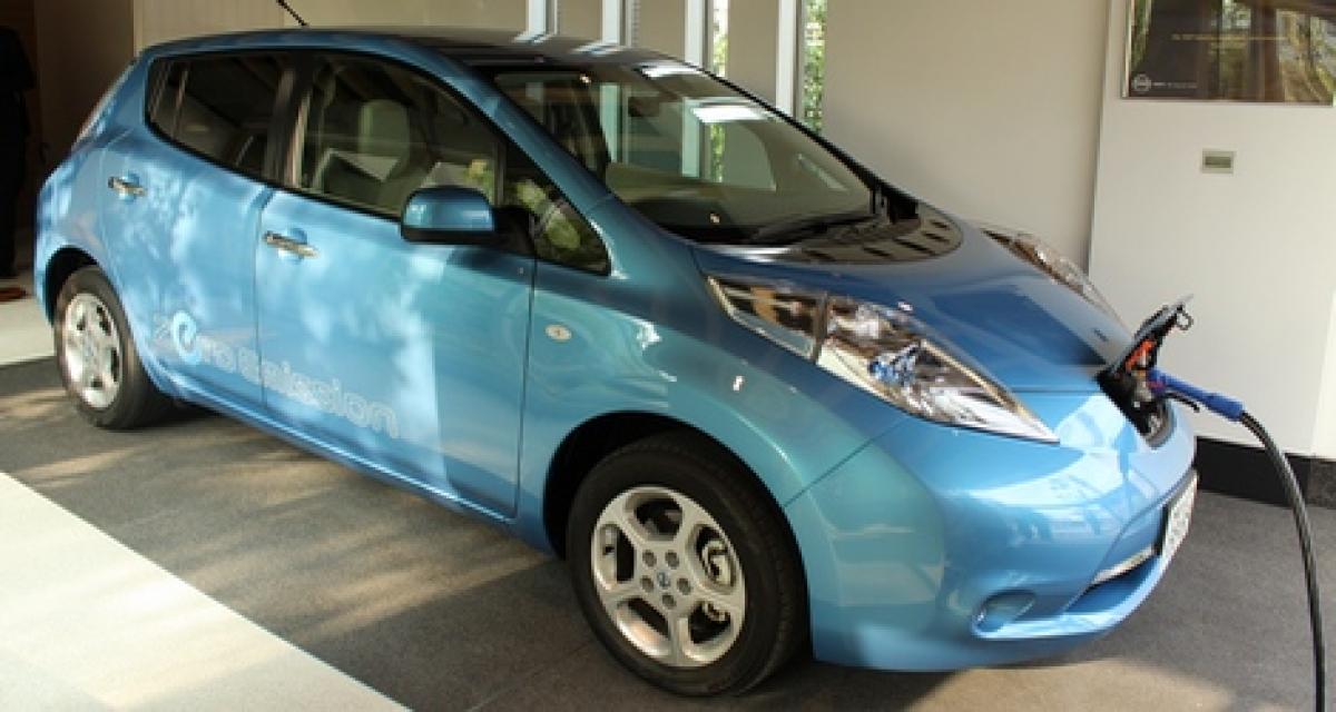 Nissan Leaf : 10 minutes pour une recharge complète ?