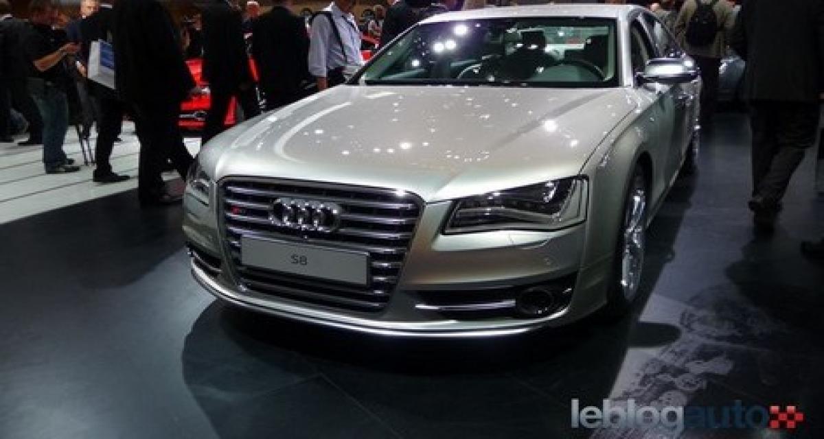 Séance de réclame pour l'Audi S8 (vidéos)