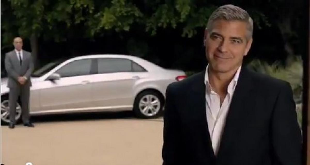 Pub: George Clooney et la Classe E rallongée