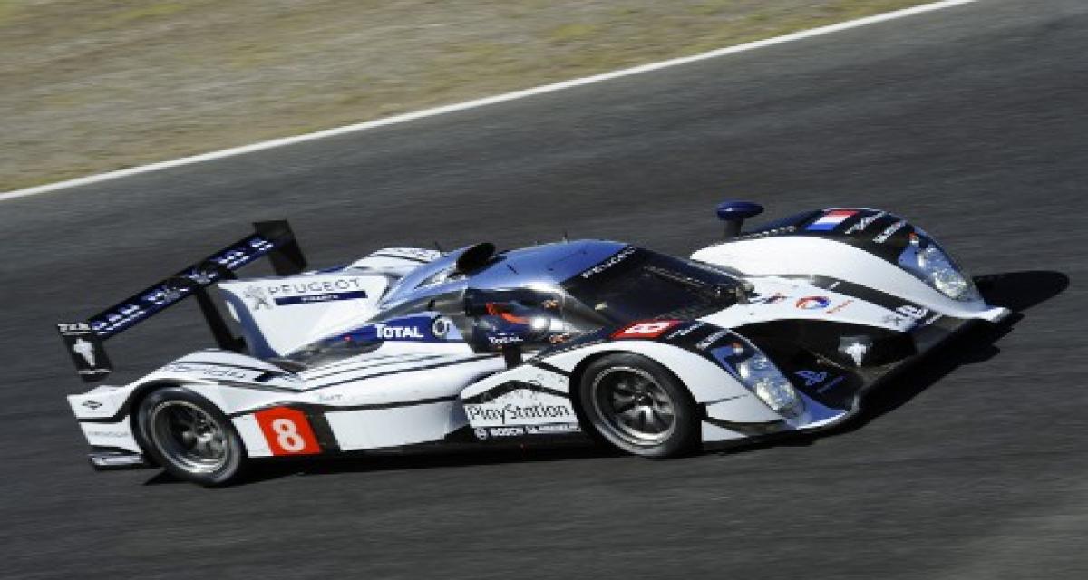 Peugeot teste l'hybride pour Le Mans