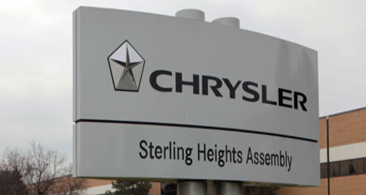 De nouveaux investissements pour l'usine Chrysler de Sterling Heights