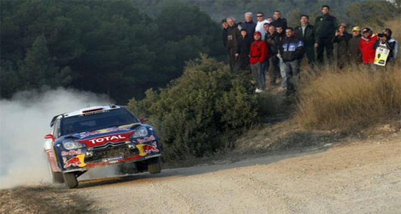  - WRC : Loeb gonflé à bloc en Espagne