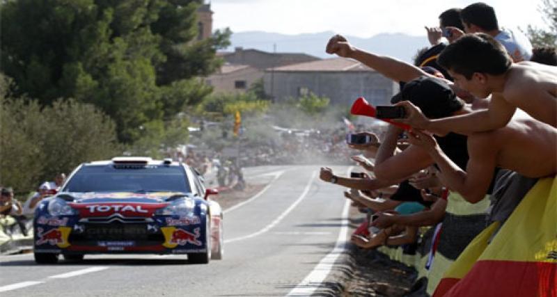  - WRC : Loeb devant Hirvonen en Espagne… Et Citroën Champion !