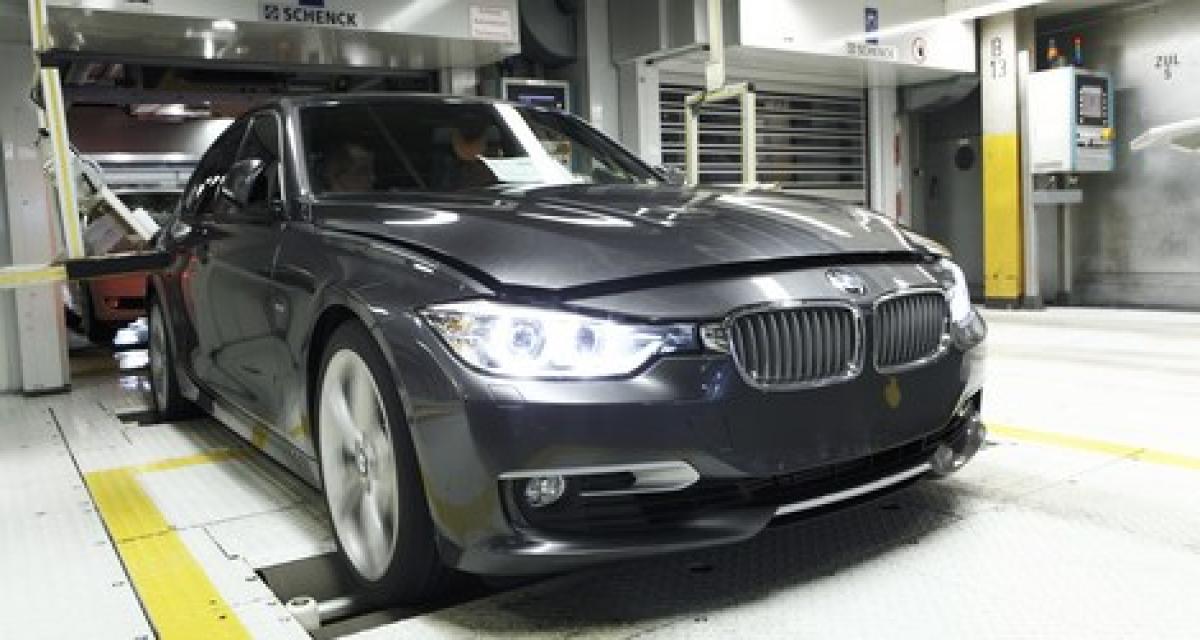 BMW Série 3 : la production lancée