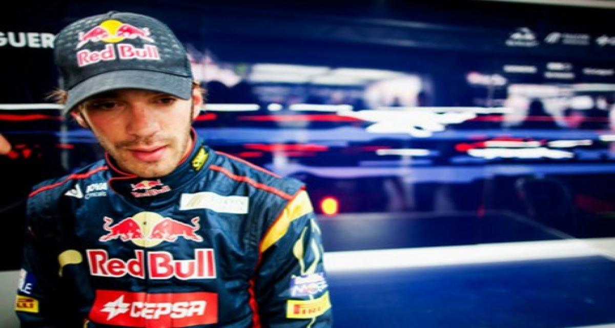 F1 : Jean-Eric Vergne dans la Red Bull RB7 au rookie test d'Abu Dhabi