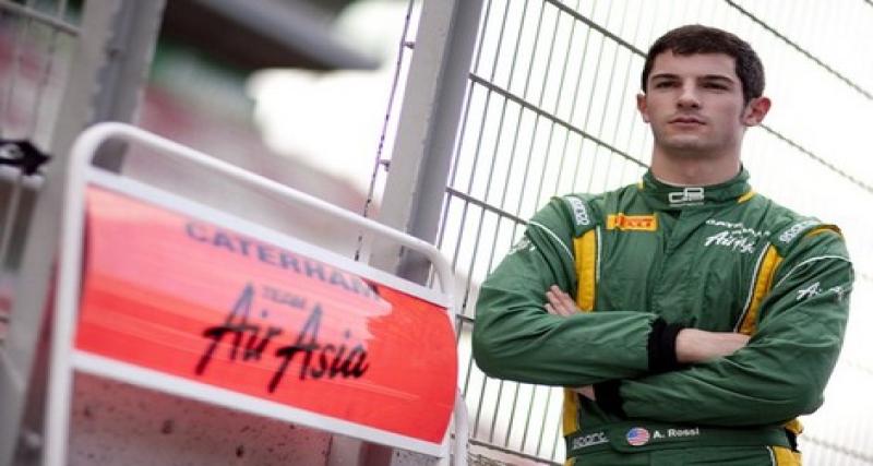  - Abu Dhabi: Alexander Rossi en GP2 et en F1