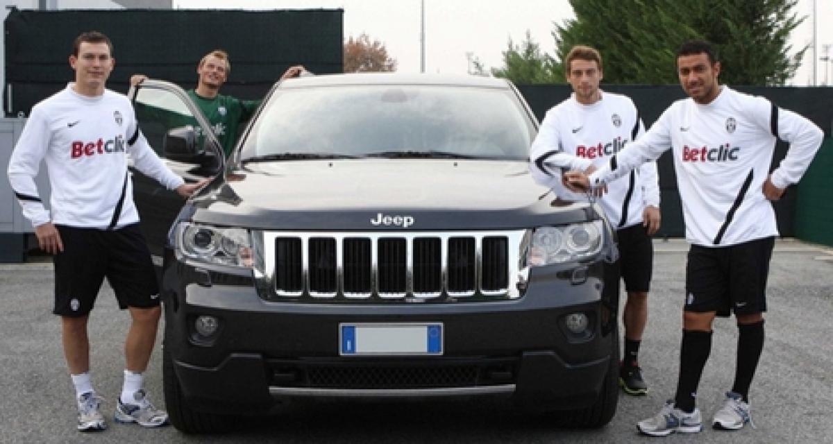 Jeep roule pour la Juventus de Turin