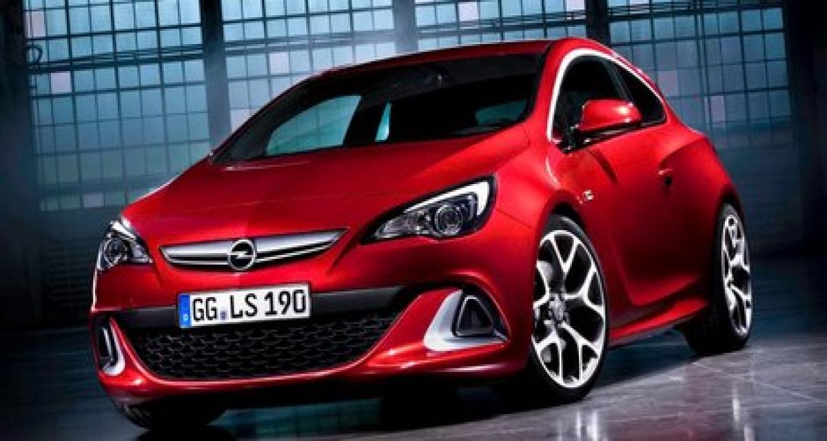 Opel Astra OPC : officielle et assez méchante