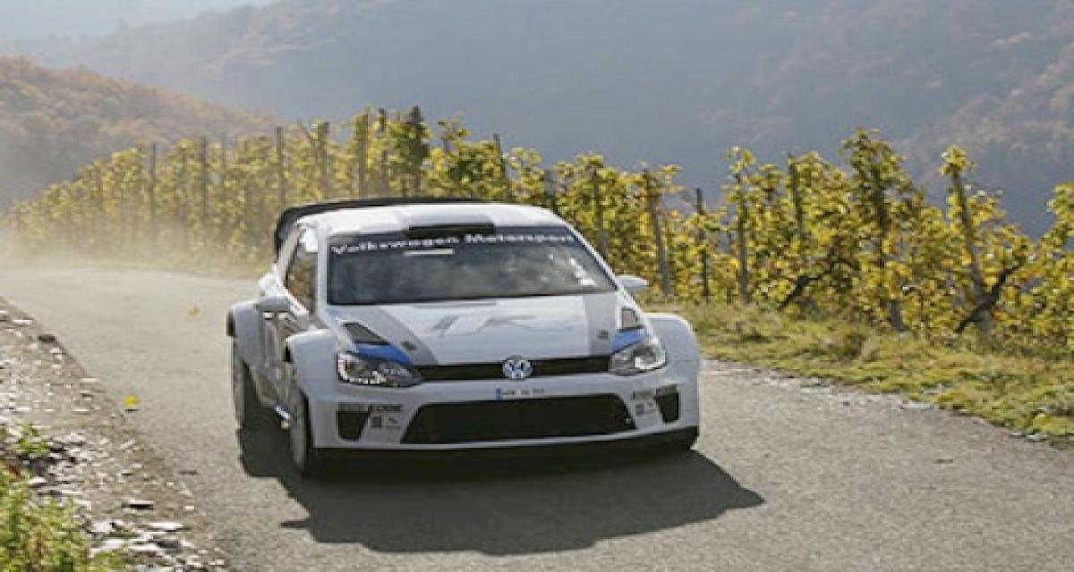 WRC : les premiers essais de la Polo R