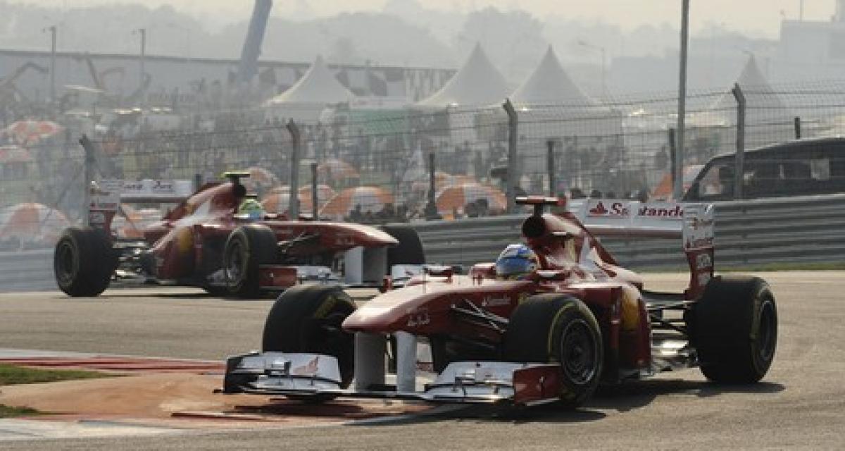 F1: Montezemolo exclut tout changement de pilote pour 2012