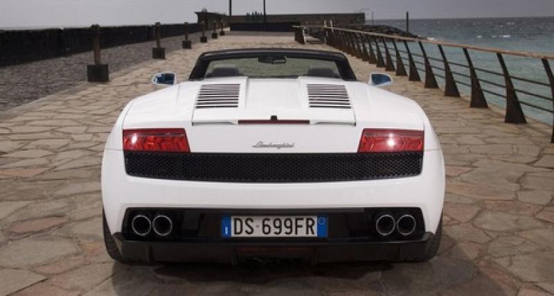  - Lamborghini Gallardo LP550-2 Spyder : nouveau chant du cygne ?