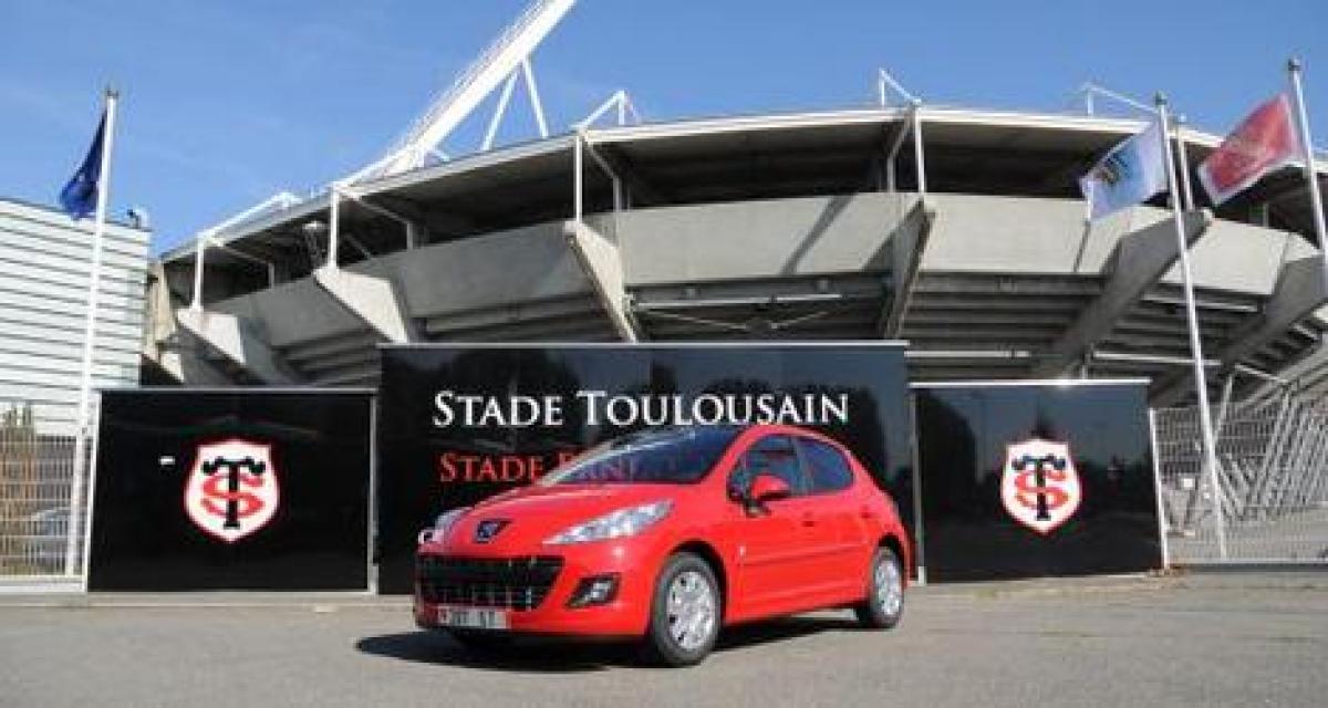 Peugeot 207 en série limitée Stade Toulousain