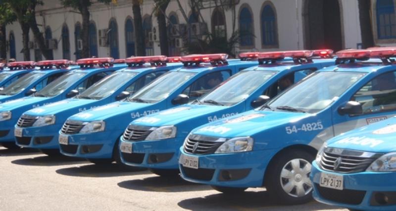  - Une flotte de Renault Logan pour la police de Rio de Janeiro