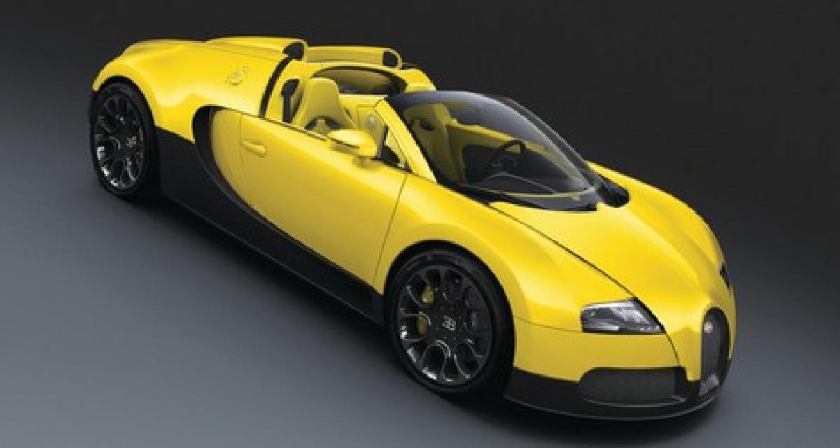 Dubai 2011 : et 1, et 2, et 3 Bugatti Veyron Grand Sport