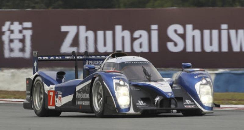  - Peugeot en pole position à Zhuhai