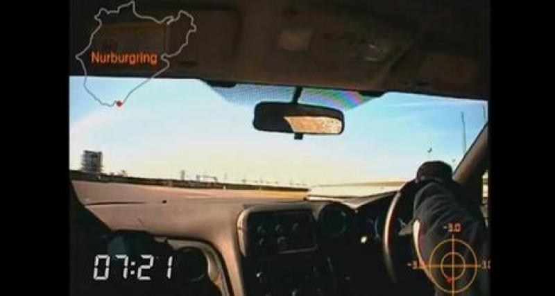  - 7'21" : le chrono non officiel de la Nissan GT-R sur la Nordschleife (vidéo)
