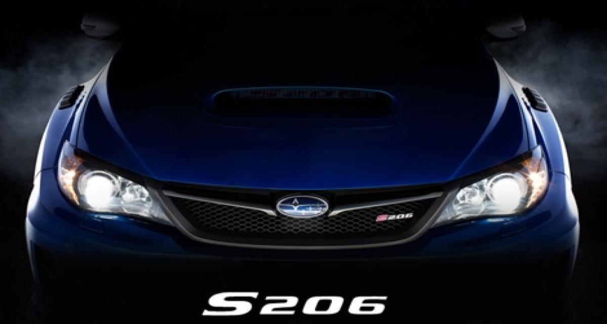 Tokyo 2011 : la Subaru S206 montre le bout de son nez