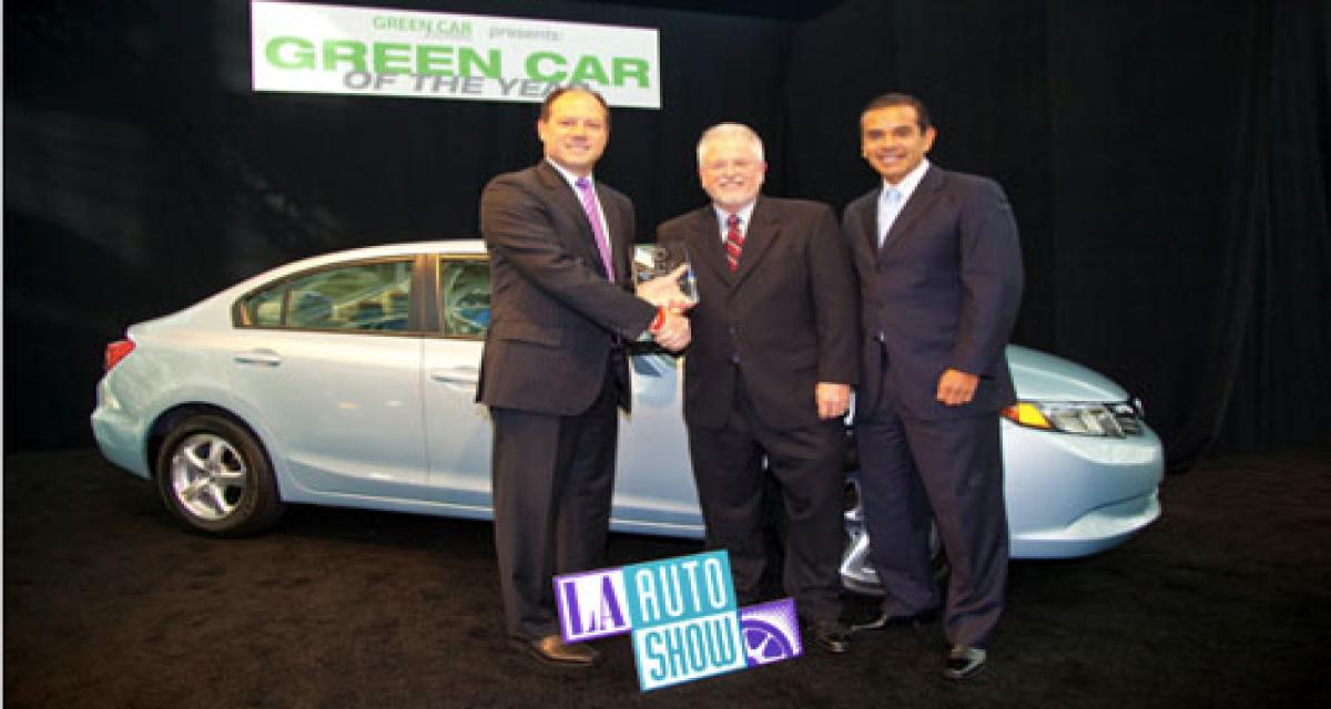 Green Car of the Year, place au gaz