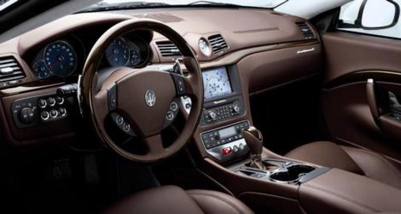  - Maserati et Poltrona Frau : une décennie de cuir HDG