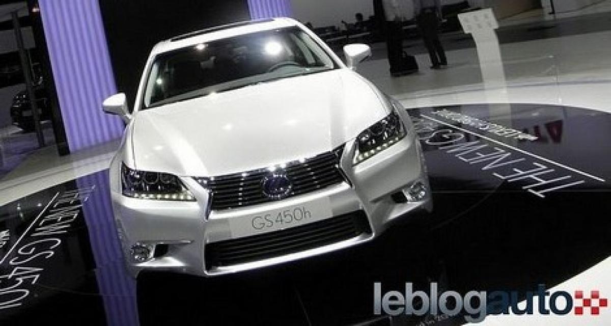 Lexus GS 450h : 343 ch, 5,9 l/100 km et 137 g/km de CO2