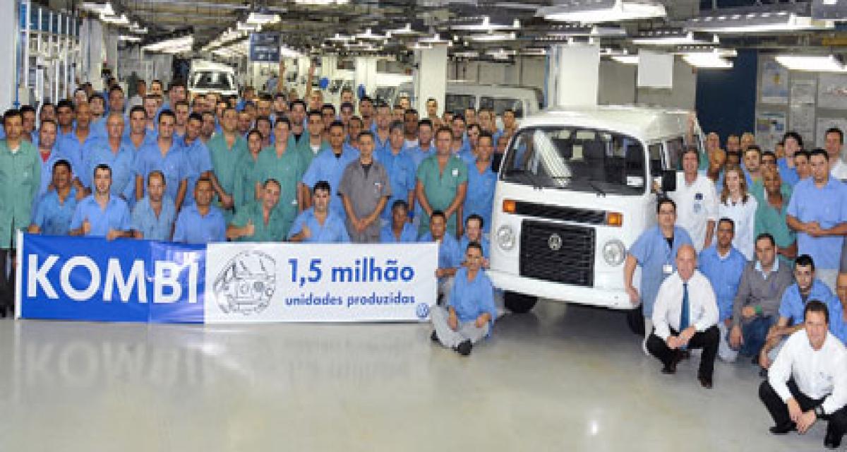1,5 million de Volkswagen Combi au Brésil