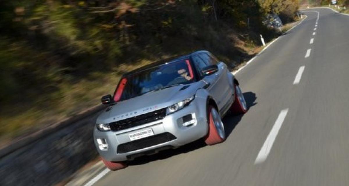 Bologne 2011 : Marangoni passe à l'action sur le Range Rover Evoque