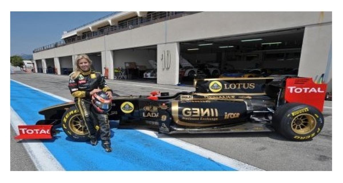 Formule1: Une femme pilote chez Lotus en 2012?