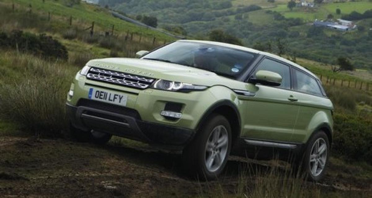 Le Range Rover Evoque doublement sacré par Top Gear