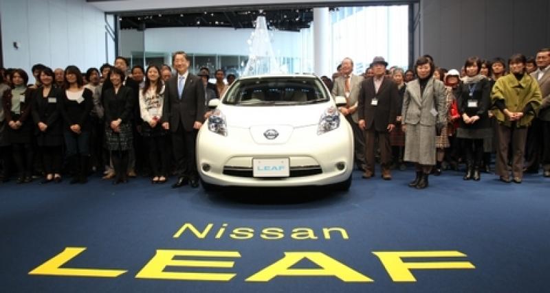  - Tokyo 2011 : la Nissan Leaf élue voiture de l'année au Japon
