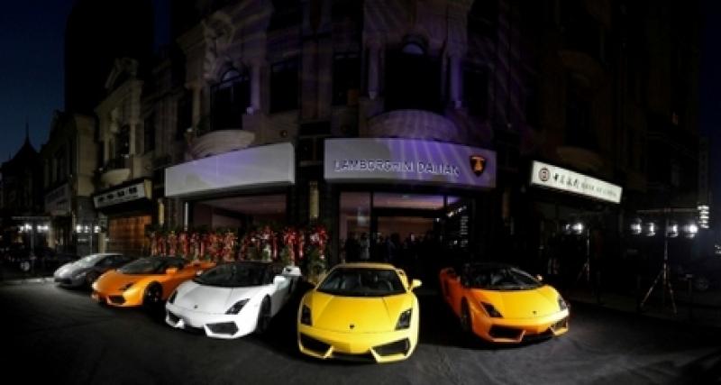  - Deux nouvelles concessions Lamborghini en Chine