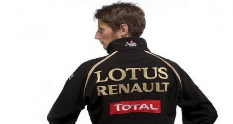  - F1 : Romain Grosjean avec Räikkönen chez Lotus RGP
