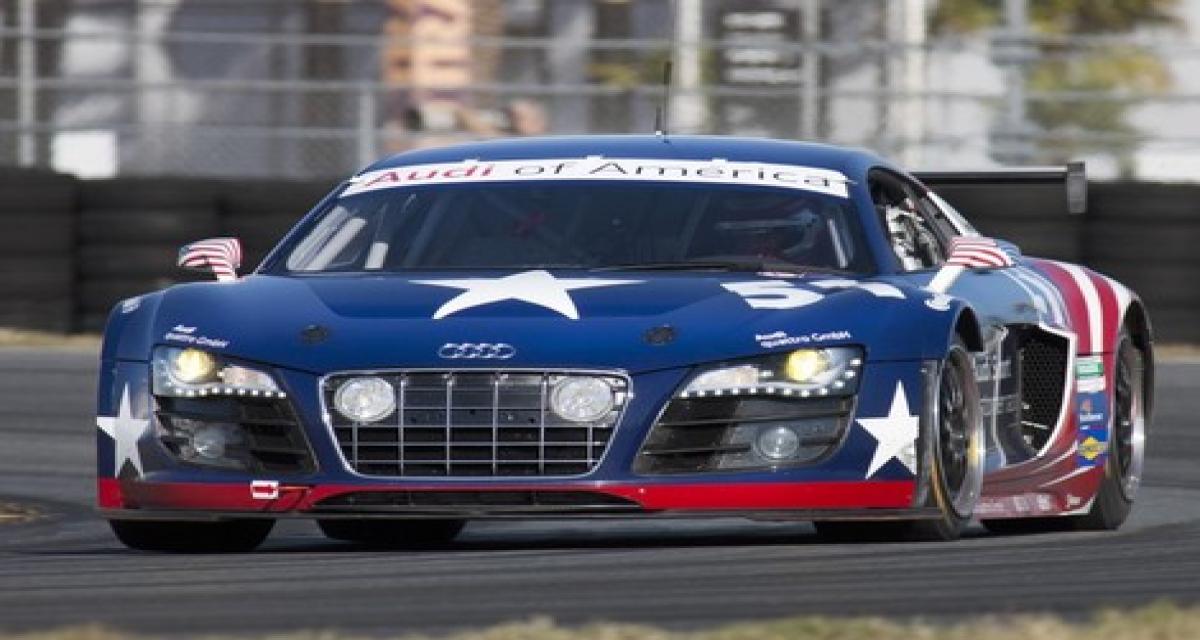 Grand-Am: l'Audi R8 roule à Daytona