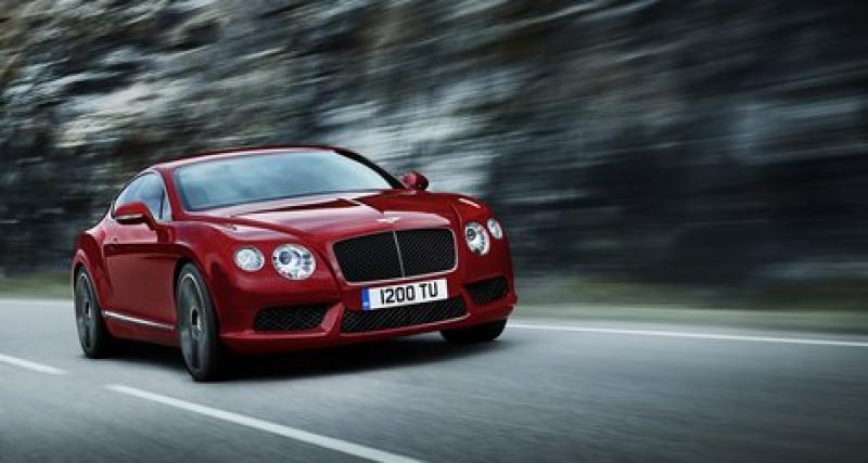  - Detroit 2012 : Bentley Continental GT V8